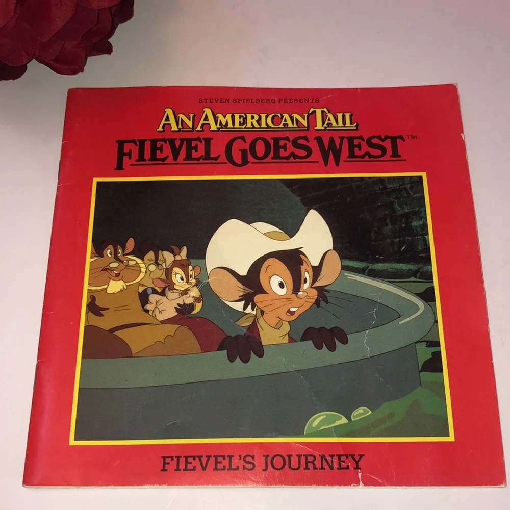 Fieval Goes West Book An American Tail FIEVAL GOES WEST Fieval JOURNEY